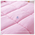 Pink Warm Plush Microfiber Fill Comforter Insert for Winter Use